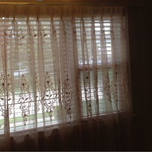 Custom made organza sheer, well made on sale